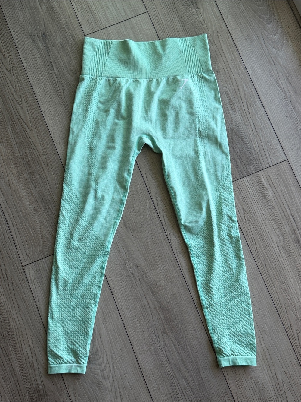 Gymshark Kids Mint Leggings - High Waisted Seamless